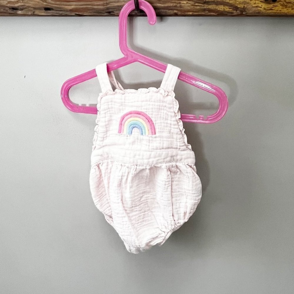 Angel Dear Rainbow‎ Bubble Romper- Size 12-18m